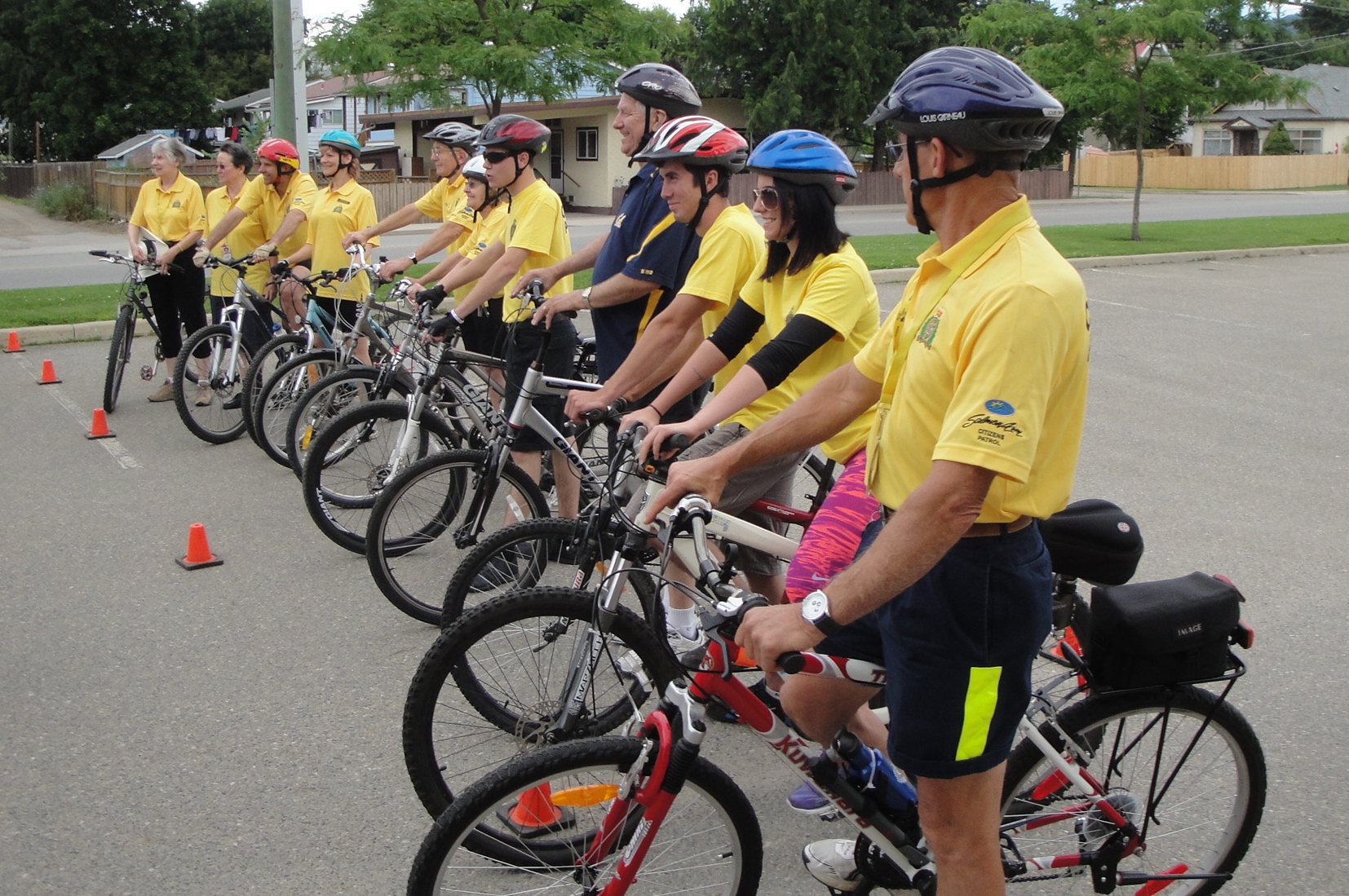 Bike patrol
            training