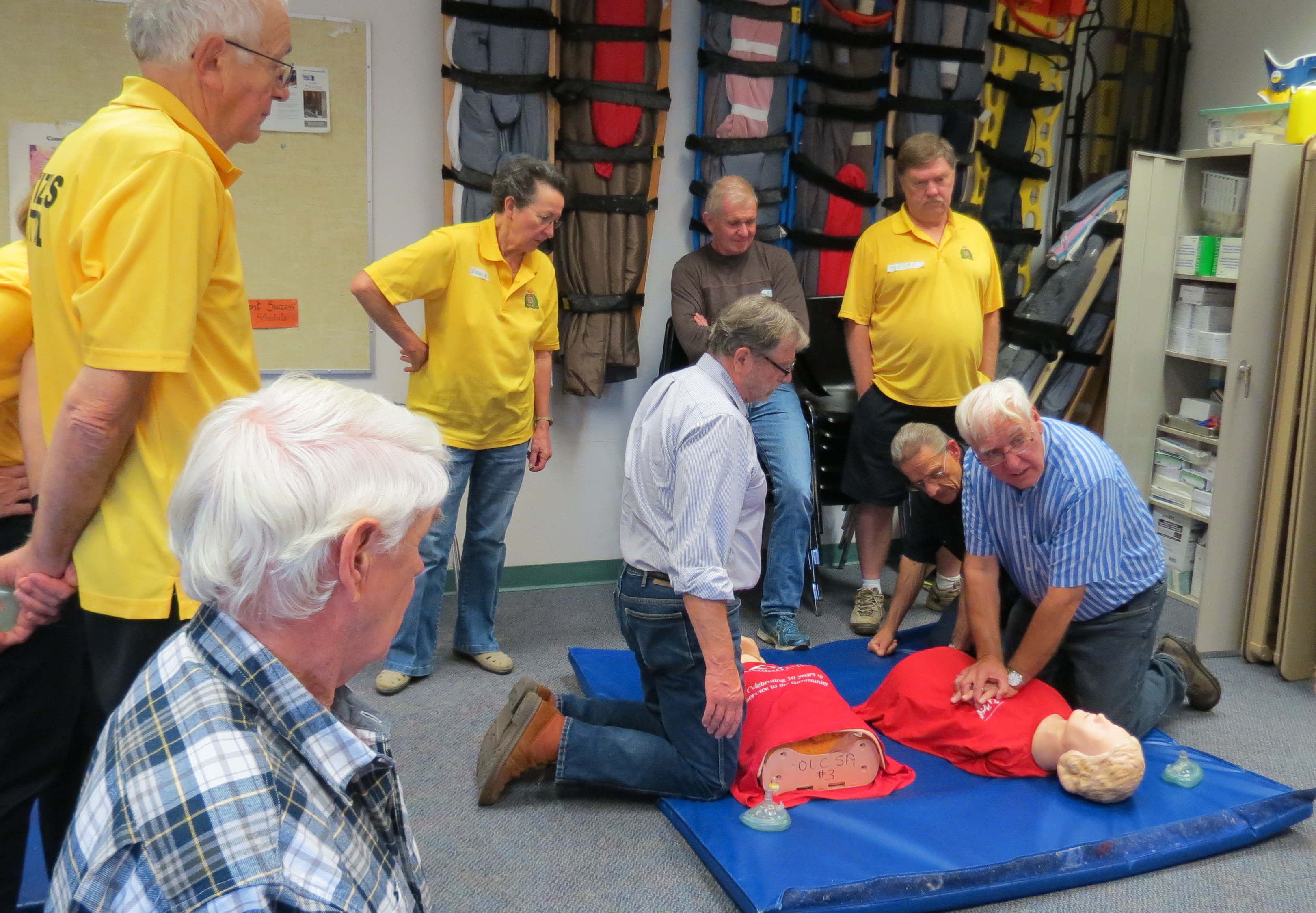 CPR/AED hands-on lesson